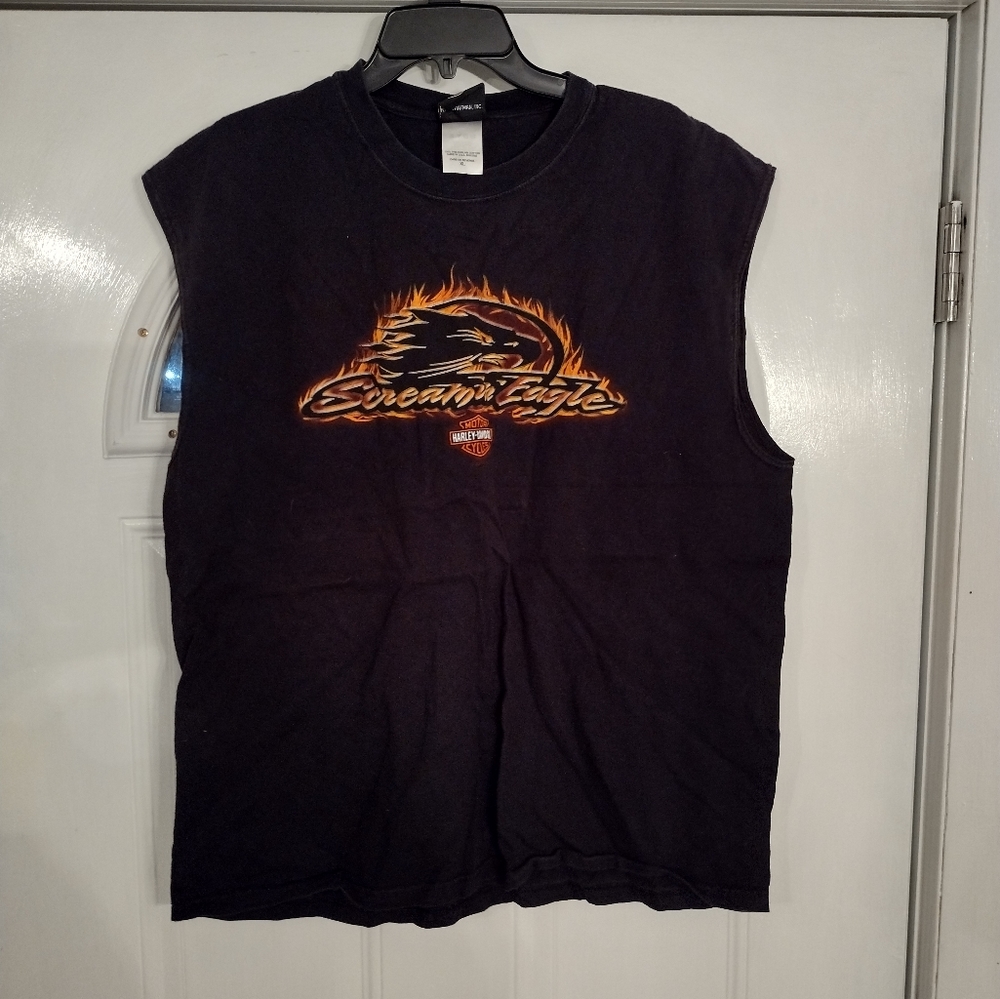 Men's xll Harley Davidson sleeveless shirt
